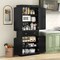 Freestanding Tall Kitchen Cabinet with 3-Position Adjustable Shelves and Large Capacity Drawer